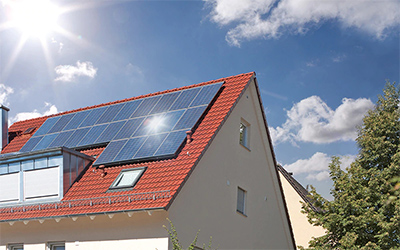 Diseño típico de Home Solar Off-Grid sistema
